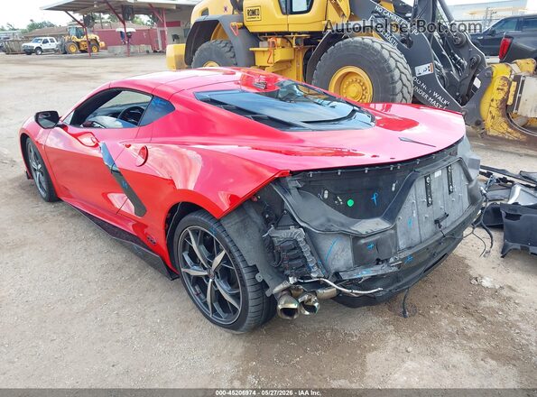 1G1YA2D44P5116896 2023 CHEVROLET CORVETTE Красный Задняя левая четверть