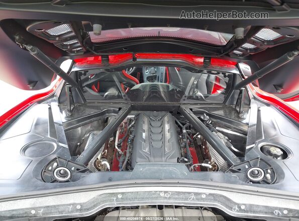 1G1YA2D44P5116896 2023 CHEVROLET CORVETTE Красный Вид сзади
