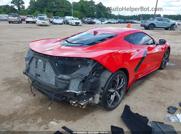 1G1YA2D44P5116896 2023 CHEVROLET CORVETTE Красный Задняя правая четверть