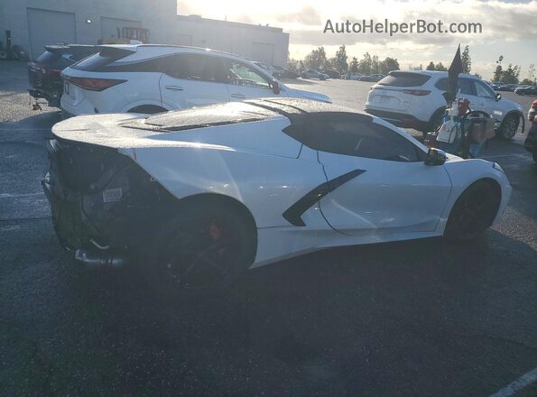 1G1YA2D48N5101878 2022 CHEVROLET CORVETTE Белый Задняя правая четверть