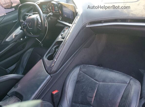 1G1YA2D48N5101878 2022 CHEVROLET CORVETTE Белый Вид панели приборов