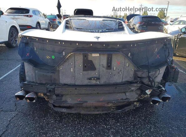 1G1YA2D48N5101878 2022 CHEVROLET CORVETTE Белый Вид сзади