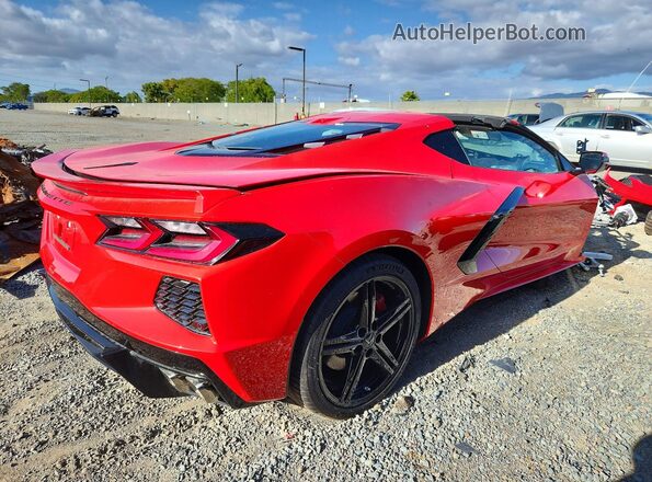 1G1YA2D49T5101045 2026 CHEVROLET CORVETTE Красный Задняя правая четверть