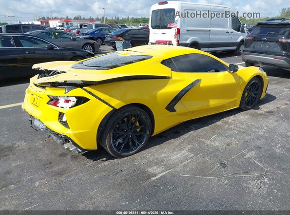 1G1YA2D4XT5104441 2026 CHEVROLET CORVETTE Желтый Задняя правая четверть