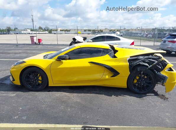 1G1YA2D4XT5104441 2026 CHEVROLET CORVETTE Желтый Панорамный вид салона 360°