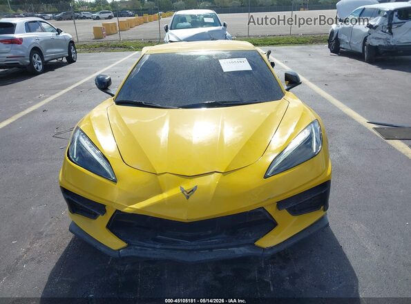 1G1YA2D4XT5104441 2026 CHEVROLET CORVETTE Желтый Вид щитка приборов