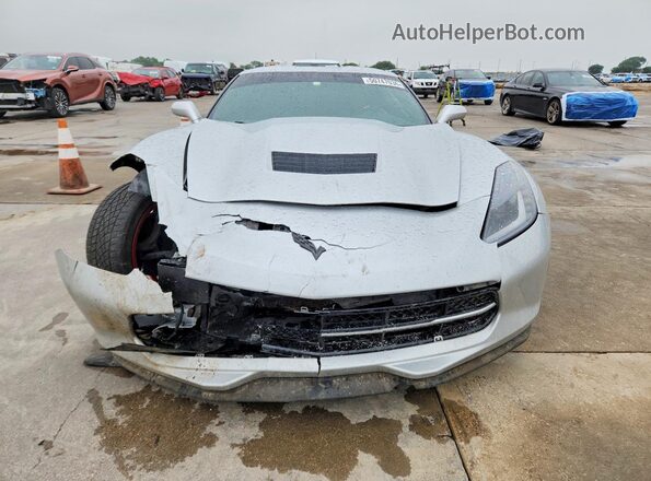 1G1YA2D71K5101498 2019 CHEVROLET CORVETTE Silver Вид спереду