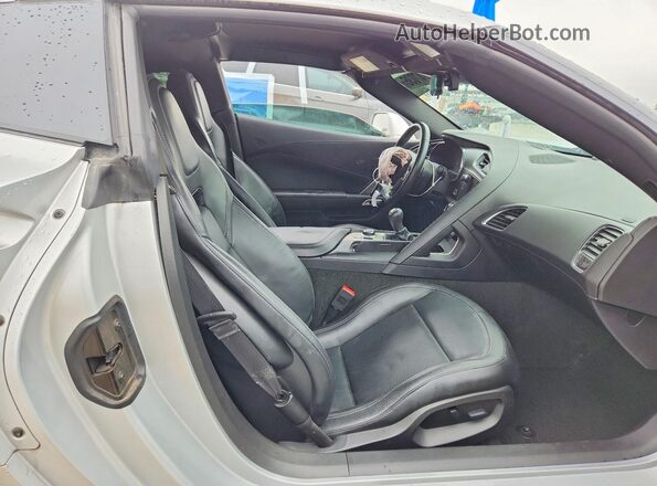 1G1YA2D71K5101498 2019 CHEVROLET CORVETTE Silver Вид задніх сидінь