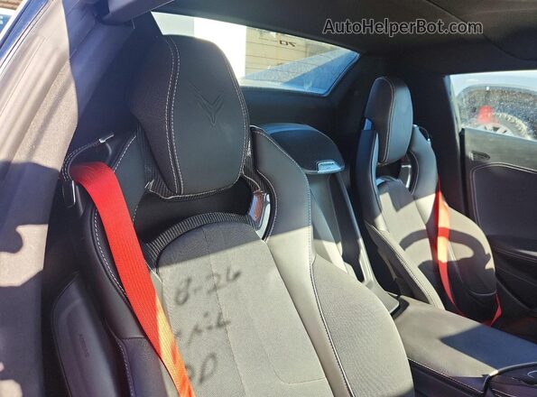 1G1YA3D47P5126280 2023 CHEVROLET CORVETTE Black Вид задніх сидінь