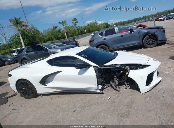 1G1YB2D40R5107662 2024 CHEVROLET CORVETTE White Vista interior trasera