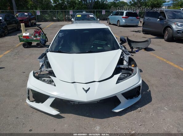 1G1YB2D40R5107662 2024 CHEVROLET CORVETTE White Vista del cuadro de instrumentos