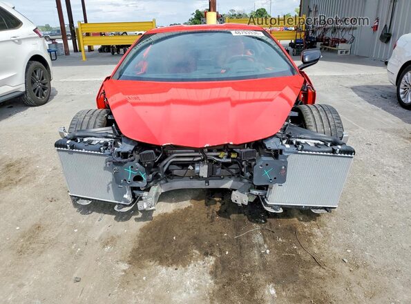 1G1YB2D47N5111296 2022 CHEVROLET CORVETTE Красный Вид спереди