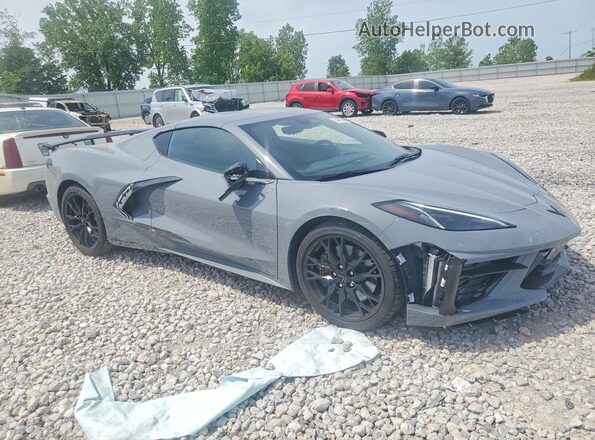 1G1YB2D48S5100643 2025 CHEVROLET CORVETTE Gray Передня права чверть