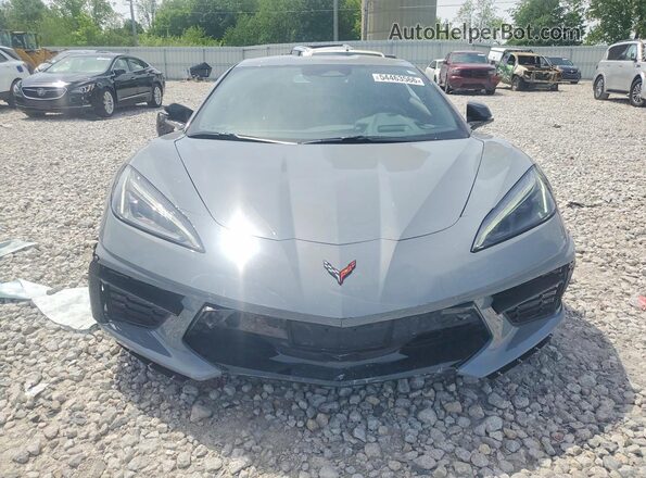 1G1YB2D48S5100643 2025 CHEVROLET CORVETTE Gray Вид спереду