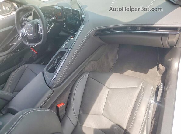 1G1YB2D48S5100643 2025 CHEVROLET CORVETTE Gray Вид панелі приладів