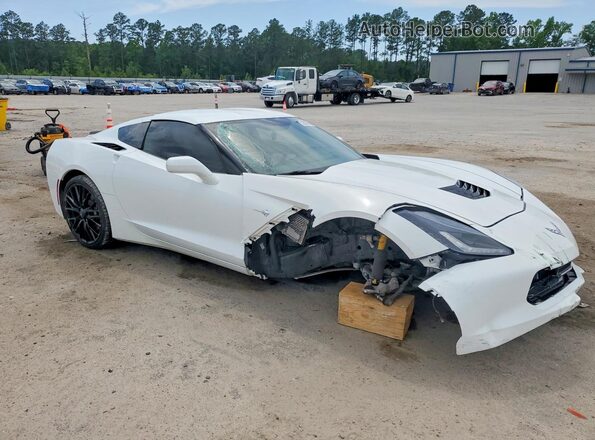 1G1YB2D74J5103239 2018 CHEVROLET CORVETTE White Przód prawy