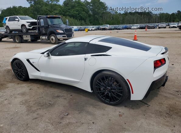 1G1YB2D74J5103239 2018 CHEVROLET CORVETTE White Tył lewy