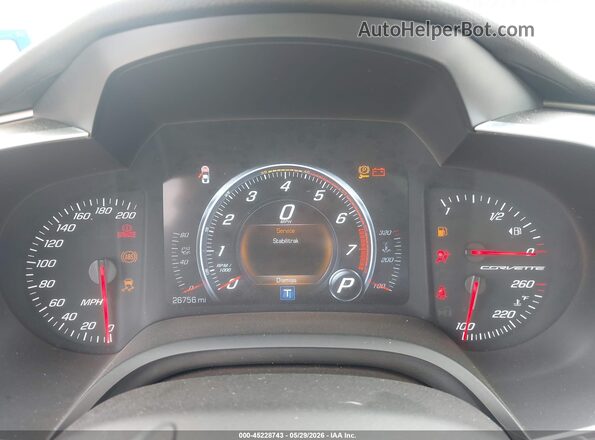 1G1YB2D75G5118423 2016 CHEVROLET CORVETTE Gray 
