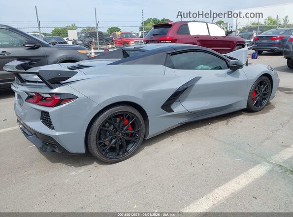1G1YB3D46R5118431 2024 CHEVROLET CORVETTE Gray Հետևի աջ