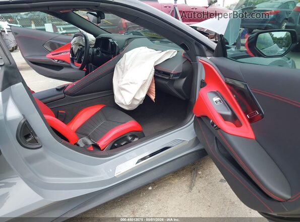 1G1YB3D46R5118431 2024 CHEVROLET CORVETTE Gray Սալոնի դիմացի տեսք