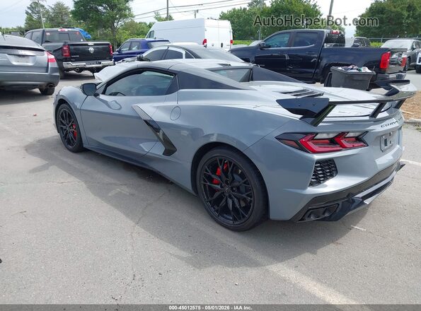 1G1YB3D46R5118431 2024 CHEVROLET CORVETTE Gray Հետևի ձախ