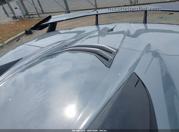 1G1YB3D46R5118431 2024 CHEVROLET CORVETTE Gray Հետևի տեսք