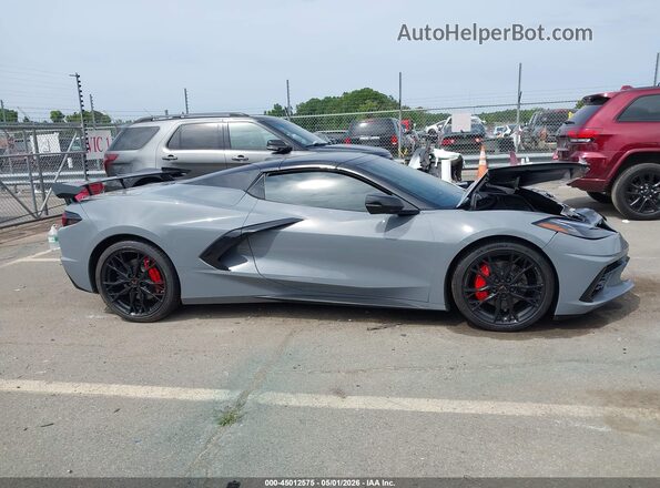 1G1YB3D46R5118431 2024 CHEVROLET CORVETTE Gray Սալոնի հետևի տեսք