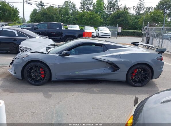 1G1YB3D46R5118431 2024 CHEVROLET CORVETTE Gray Սալոնի 360 աստիճան տեսք