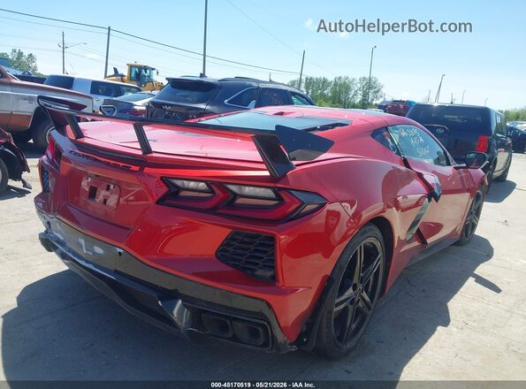 1G1YC2D43T5101133 2026 CHEVROLET CORVETTE Red Trasero derecho