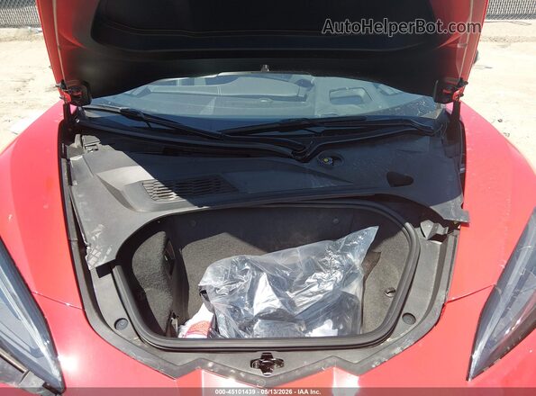 1G1YC2D48P5140192 2023 CHEVROLET CORVETTE Red უკანა ხედი