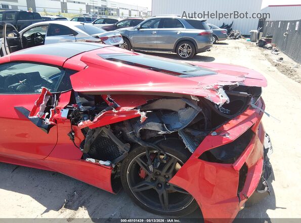 1G1YC2D48P5140192 2023 CHEVROLET CORVETTE Red წინა ხედი