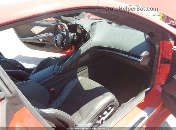 1G1YC2D48P5140192 2023 CHEVROLET CORVETTE Red წინა სალონის ხედი