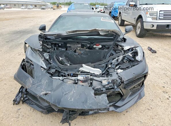 1G1YC2D49N5109062 2022 CHEVROLET CORVETTE Черный Вид спереди