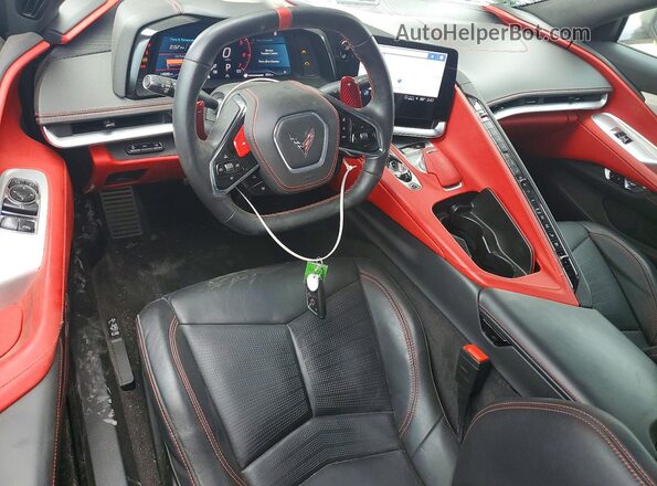 1G1YC2D49N5109062 2022 CHEVROLET CORVETTE Черный Вид панели приборов