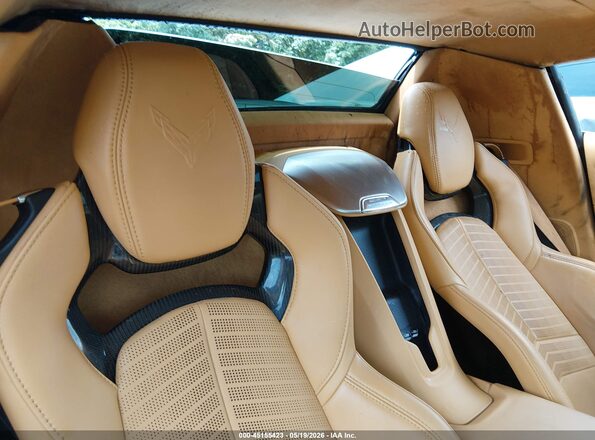 1G1YC3D49M5124102 2021 CHEVROLET CORVETTE Silver Widok naklejki z numerem VIN