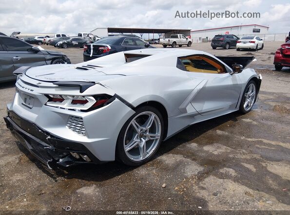 1G1YC3D49M5124102 2021 CHEVROLET CORVETTE Silver Tył prawy