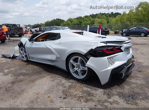 1G1YC3D49M5124102 2021 CHEVROLET CORVETTE Silver Tył lewy