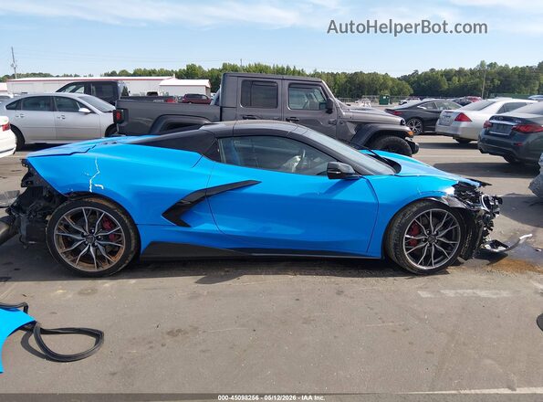 1G1YC3D49P5120717 2023 CHEVROLET CORVETTE Blue Панорамний вид салону 360°