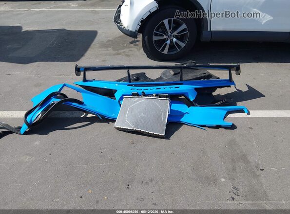 1G1YC3D49P5120717 2023 CHEVROLET CORVETTE Blue Вид щитка приладів