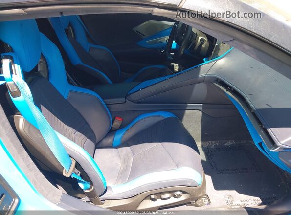 1G1YC3D4XM5122598 2021 CHEVROLET CORVETTE Синий Вид наклейки с VIN-кодом