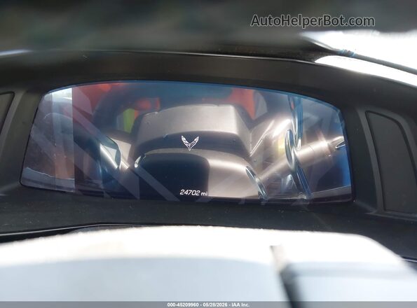 1G1YC3D4XM5122598 2021 CHEVROLET CORVETTE Синий Вид задних сидений