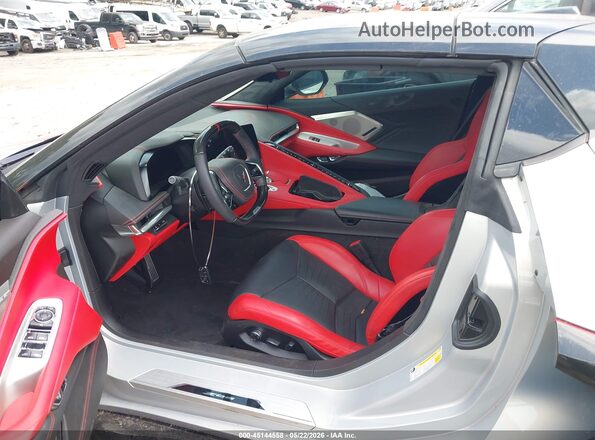 1G1YF3D33R5601595 2024 CHEVROLET CORVETTE Серый Вид салона спереди