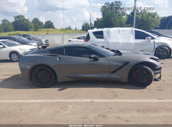 1G1YH2D75G5111695 2016 CHEVROLET CORVETTE Gray Սալոնի հետևի տեսք