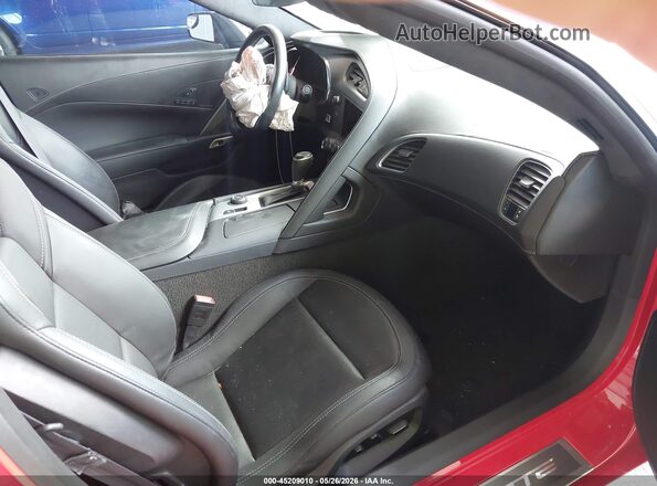 1G1YM2D78G5102467 2016 CHEVROLET CORVETTE Red Widok wnętrza z przodu