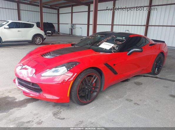 1G1YM2D78G5102467 2016 CHEVROLET CORVETTE Red Przód lewy