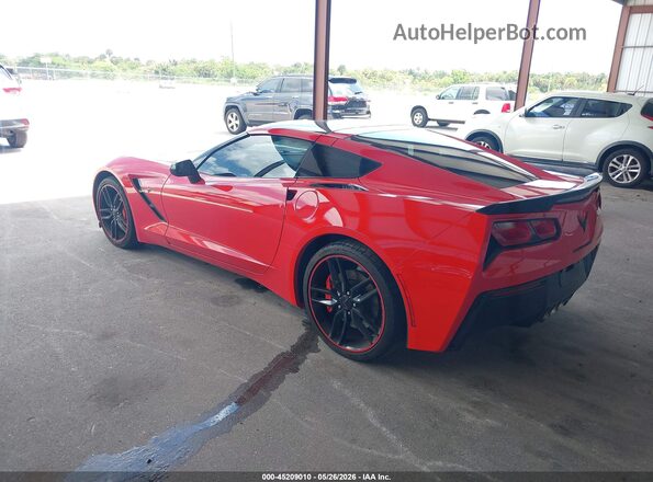 1G1YM2D78G5102467 2016 CHEVROLET CORVETTE Red Tył lewy