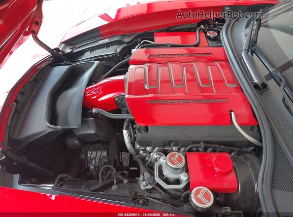 1G1YM2D78G5102467 2016 CHEVROLET CORVETTE Red Widok z tyłu