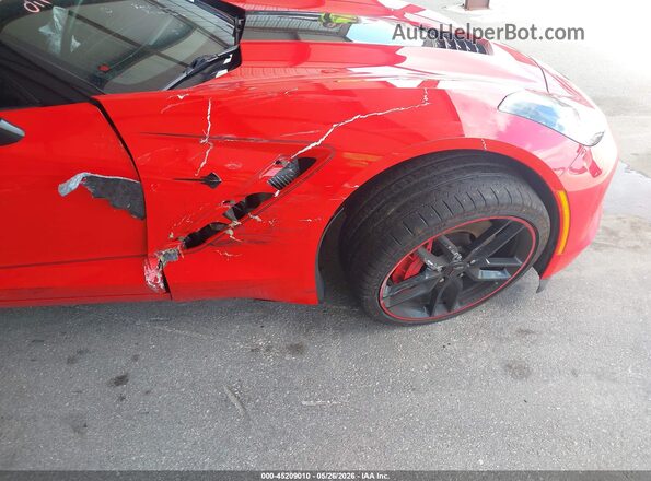 1G1YM2D78G5102467 2016 CHEVROLET CORVETTE Red Widok zestawu wskaźników