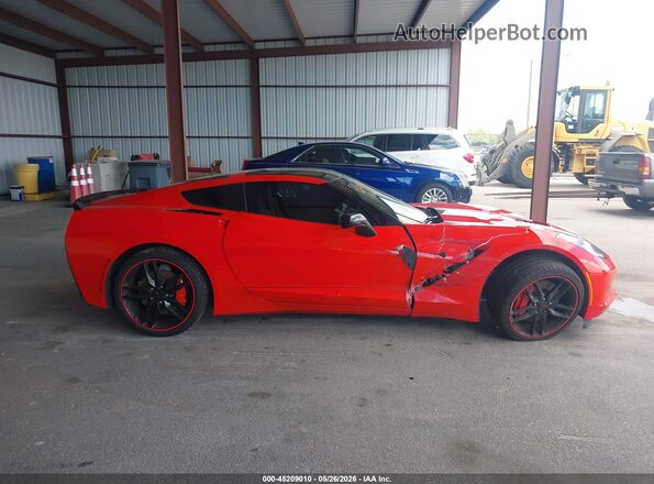 1G1YM2D78G5102467 2016 CHEVROLET CORVETTE Red Widok wnętrza 360 stopni