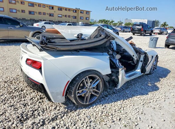 1G1YM3D70G5115543 2016 CHEVROLET CORVETTE White Tył prawy
